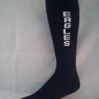 Navy Eagles custom knit soccer socks