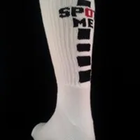 Spot Me Blitz custom knit athletic socks