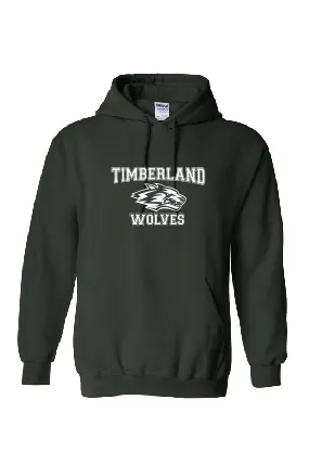 Timberland Wolves forest green hoodie from a team store